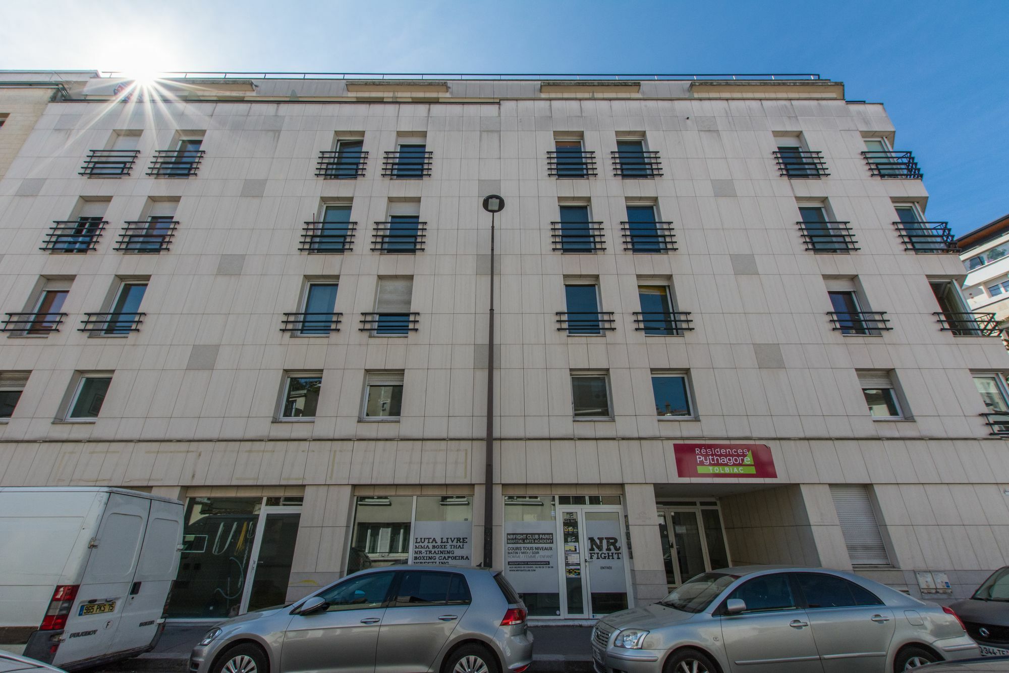 Apparthotel Pythagore Tolbiac Paris Extérieur photo